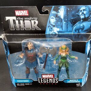 MARVEL LEGENDS SERIES 3.75" EXECUTIONER & ENCHANTRESS 2 PACK FIGURE SET